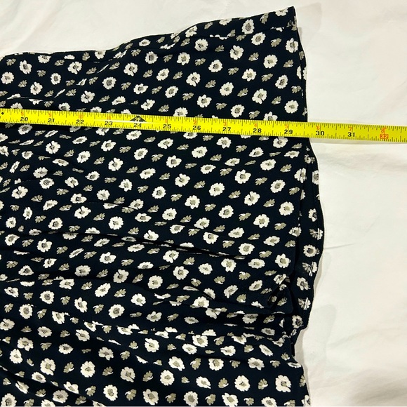 NWOT Madewell black w/white flowers dress, 6, - Picture 15 of 16